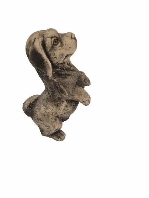 Piesek gipsowy dekoracja