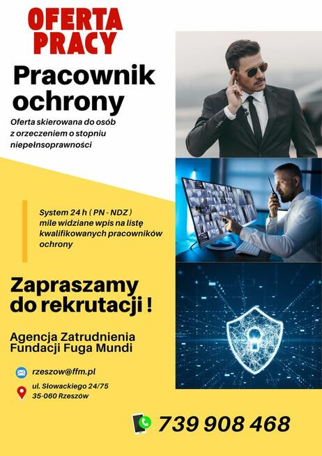 Oferta Pracy Pracownik Ochrony