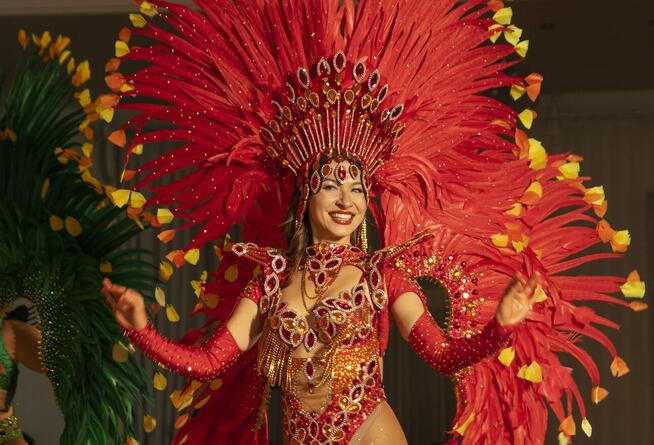 Tancerki samby Warszawa, pokazy samby 100% Samba Show