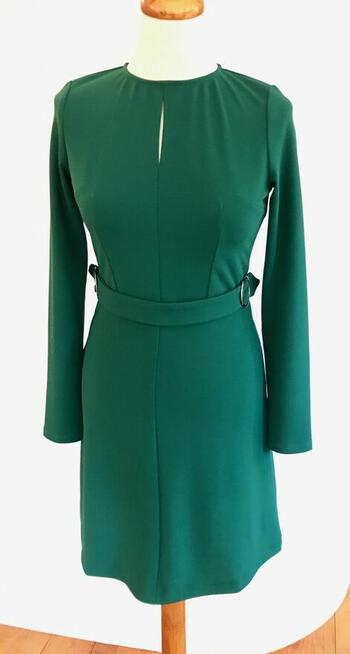 Sukienka ORSAY - Rozmiar 36 Butelkowa zieleń