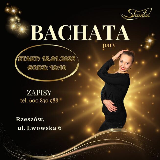 Bachata od podstaw Nowy Kurs Tańca Bachata od zera