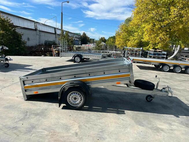 Besttrailers Przyczepa 270x132 DMC 750 kat B kiprowana NOWA