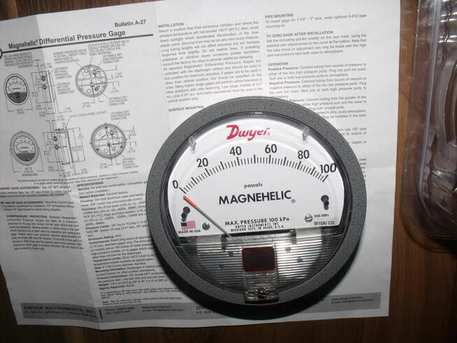 Dwyer Magnehelic Manometr Różnicowy
