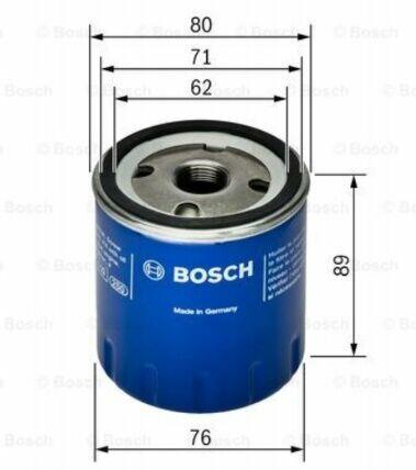 Filtr oleju BOSCH P3355 do PEUGEOT 206 307 406 407 BOXER