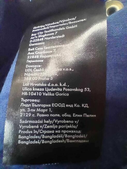 Nowe z metką spodnie niebieskie bawełniane dżinsowe