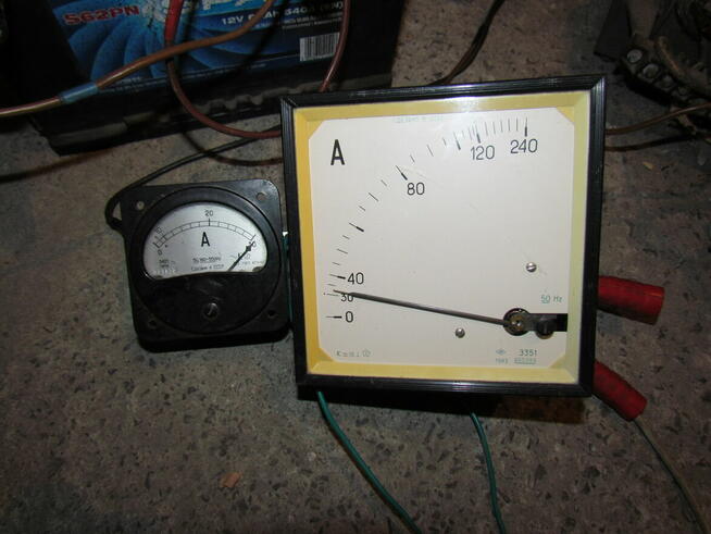 Amperomierz 240A do zabudowania