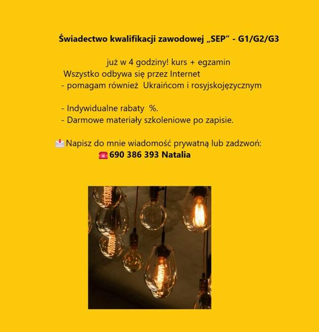 SEP G1/G2/G3 Pomiary E/D