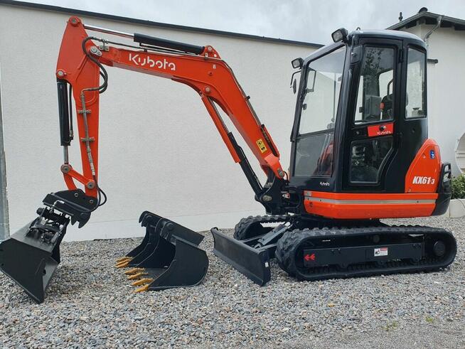 minikoparka |Kubota KX61-3|Waga 2600 kg stan b.dobry