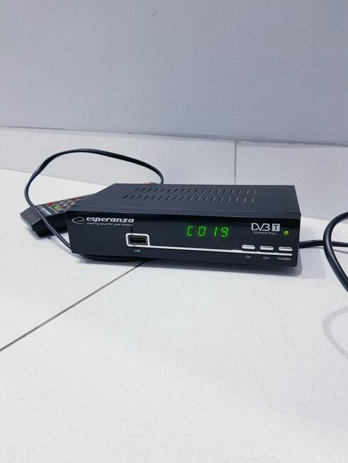 Tuner, odbiornik cyfrowej telewizji naziemnej ESPERANZA
