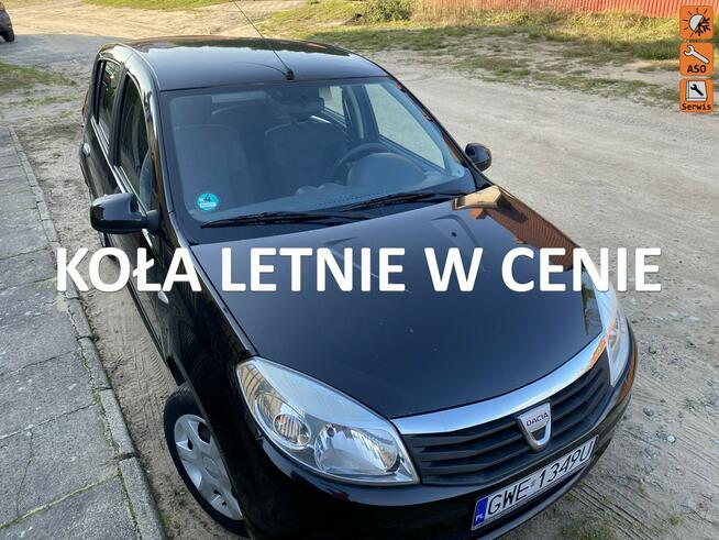 Dacia Sandero Benzyna, przegląd do 2026,dodatkowe koła,klimatyzacja,el. szyby,isofix