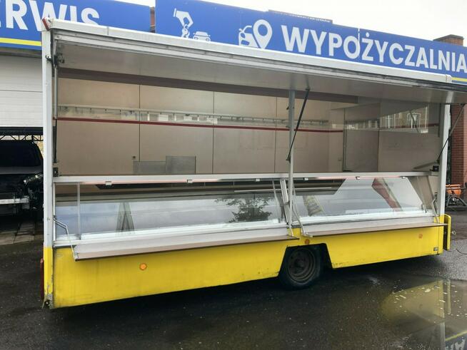 Inna inny Przyczepa Gastronomiczna Autosklep Sklep Food Truck Foodtruck