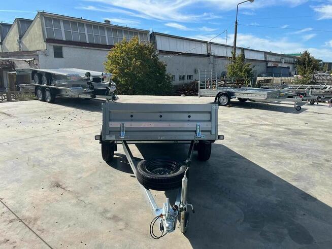 Besttrailers Przyczepa 270x132 DMC 750 kat B kiprowana NOWA