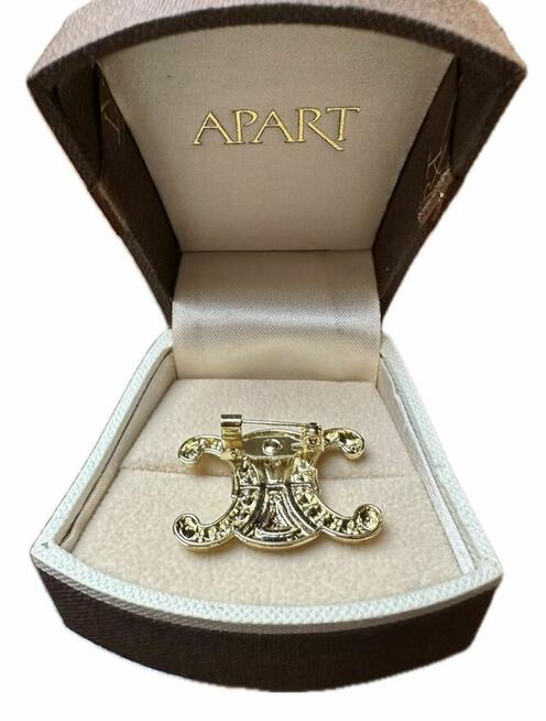 Broszka Celine z cyrkoniami