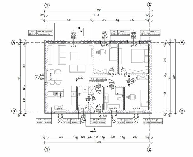 Dom Myszkowice 85m2 + 30 poddasze