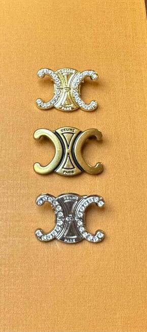 Broszka Celine z cyrkoniami