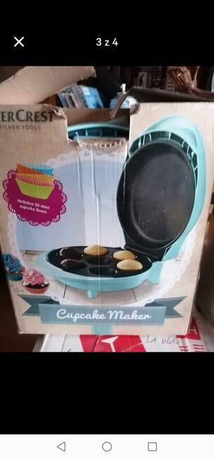 Moulinex frytkownica, sokowirówka, muffinki