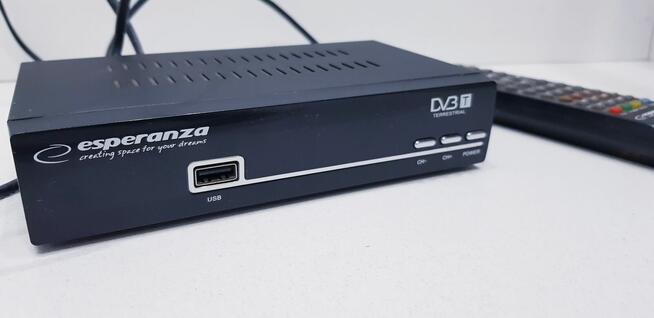 Tuner, odbiornik cyfrowej telewizji naziemnej ESPERANZA