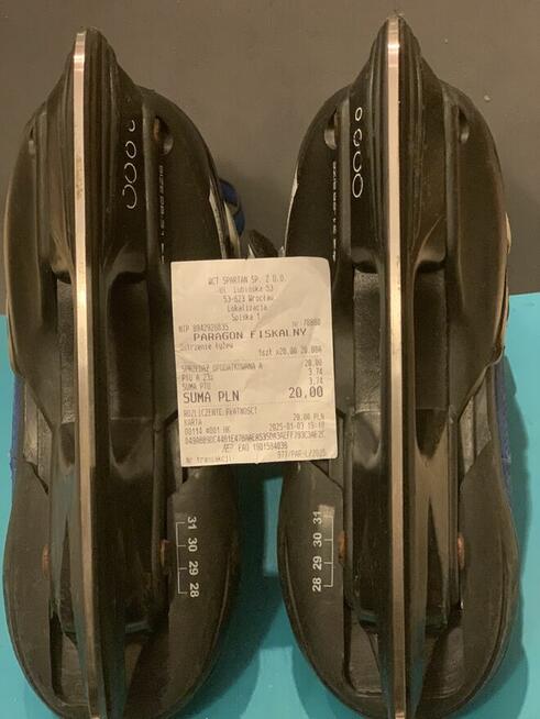 Łyżwy hokejowe firmy HUDORA model HC-087 regulowane 28-31