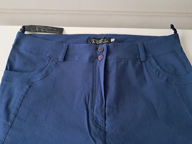 Spodnie damskie niebieskie, rozm.46, do sprzedania