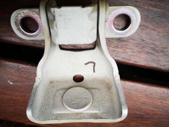 PEUGEOT 3008 ZAWIAS KLAPY TYŁ PRAWY LEWY 9683294280