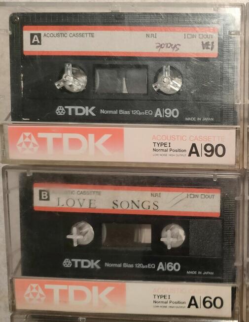 Kaseta Magnetofonowa - 10 sztuk - NOWA CENA !!!