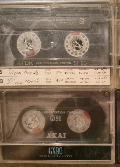 Kaseta Magnetofonowa - 10 sztuk - NOWA CENA !!!