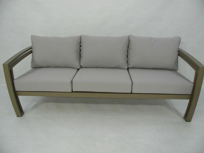 Zestaw mebli ogrodowych MAGNOLIA z technorattanu i aluminium