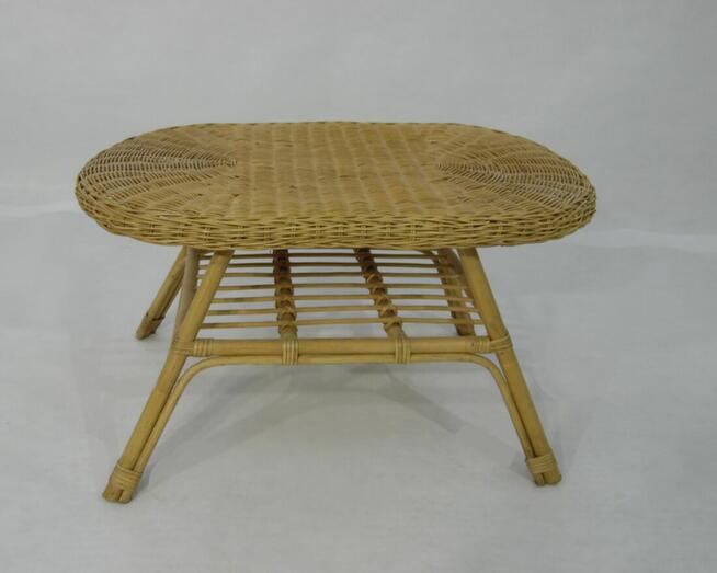 Komplet mebli ogrodowych z rattanu naturalnego - SŁONECZNIK