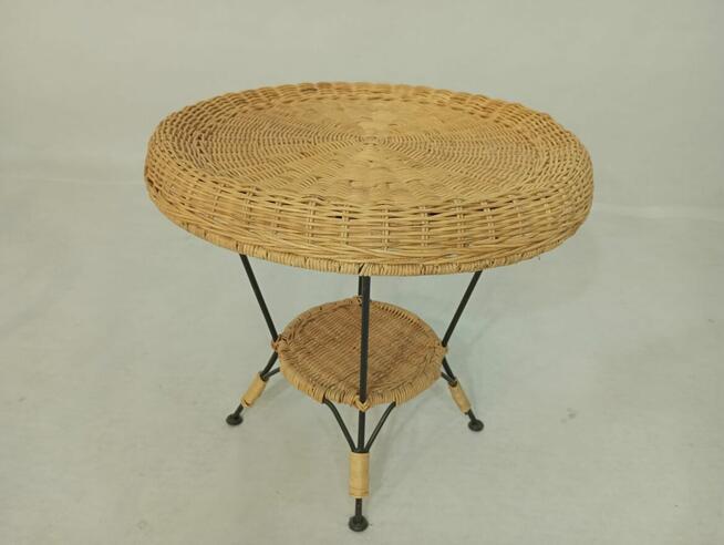 Meble ogrodowe z rattanu naturalnego - fiołek