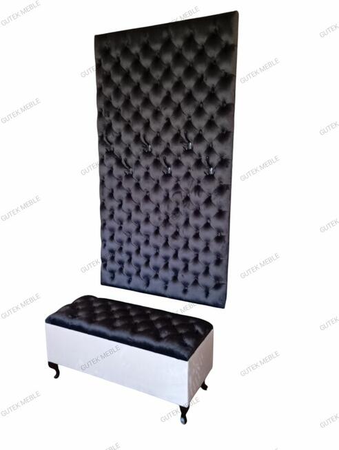 Panele tapicerowane z wieszakami