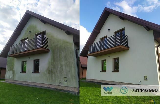 SOFTwash Mycie Elewacji Bez Ciśnienia Mycie Kostki Brukowej