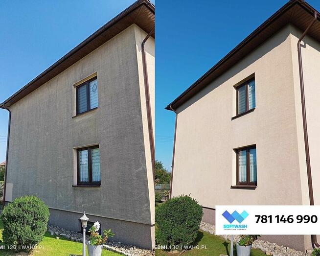 SOFTwash Mycie Elewacji Bez Ciśnienia Mycie Kostki Brukowej