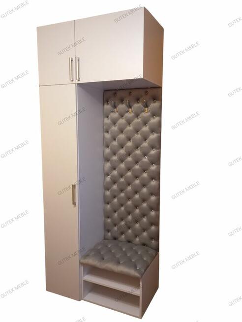 Panele tapicerowane z wieszakami