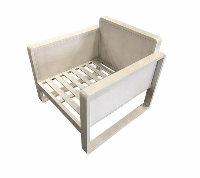 Zestaw mebli ogrodowych PIWONIA z technorattanu i aluminium