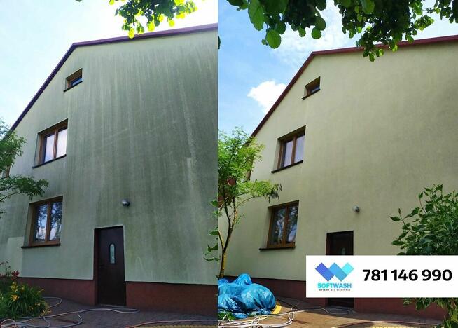 Mycie Elewacji BEZ użycia ciśnienia SOFTwash - Mycie Kostki