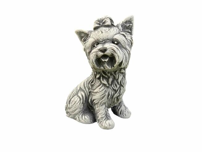 York odlew pieska figurka yorka piesek gipsowy dekoracja