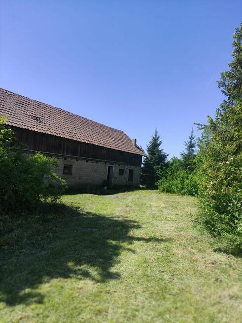 Działka z budynkiem do remontu