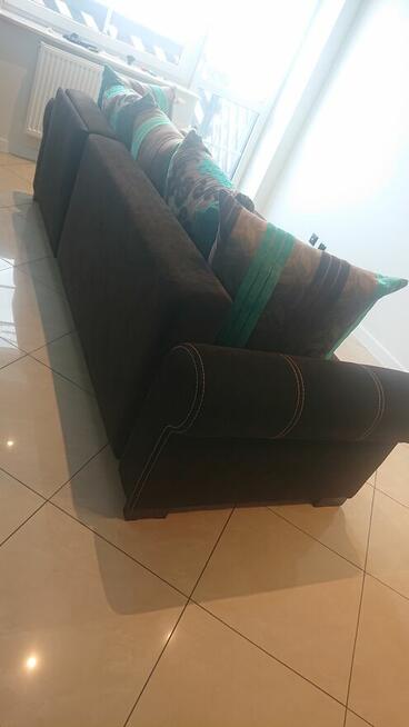 Narożnik z funkcją spania. Stan idealny ! Praktycznie NOWY !