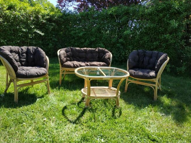 Komplet mebli rattanowych - JASKIER