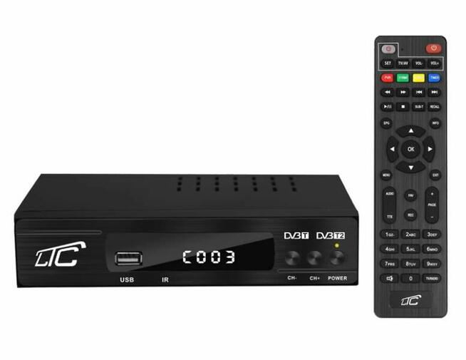 Tuner dekoder DVB-T2 LTC H265 TV naziemnej Kielce