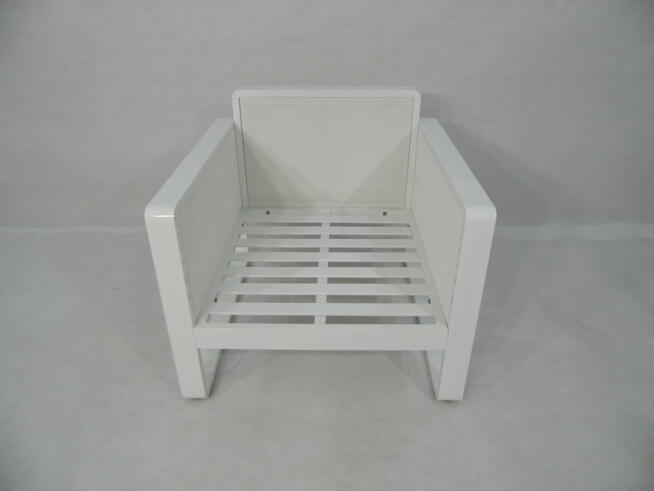 Zestaw mebli ogrodowych PIWONIA z technorattanu i aluminium