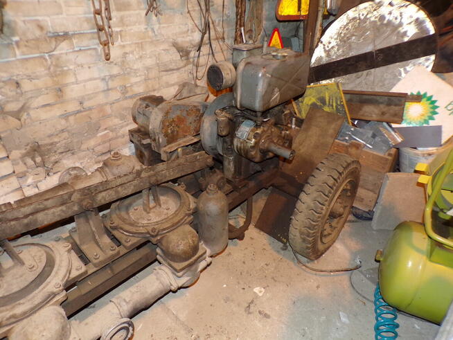 Pompa wody i szlamu dwuprzeponowa perełka z PRL-u