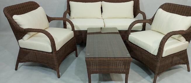 Meble ogrodowe z technorattanu FREZJA