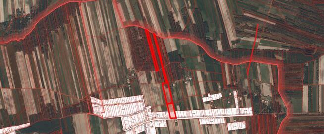 Działki pod produkcję rolną, produkcję siana, lasy