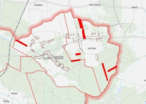 Działki pod produkcję rolną, produkcję siana, lasy