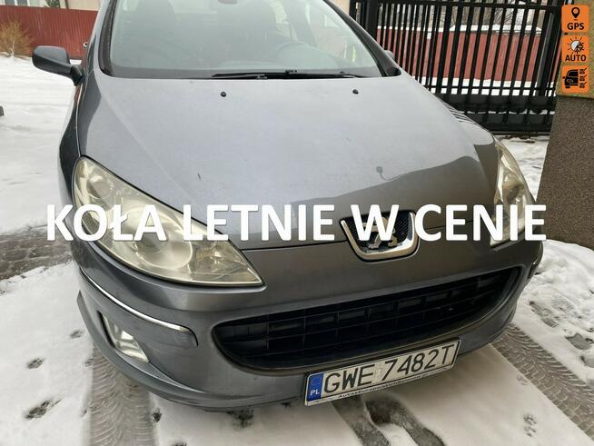 Peugeot 407 Climatronik/Tempomat/2 kpl. kół/8 airbag/ESP/Nawigacja/Bluetooth