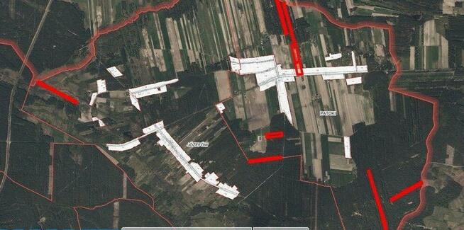 Działki pod produkcję rolną, produkcję siana, lasy