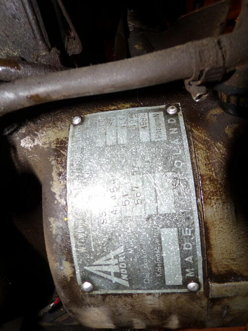 Pompa wody i szlamu dwuprzeponowa perełka z PRL-u