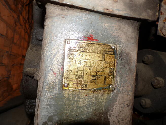 Pompa wody i szlamu dwuprzeponowa perełka z PRL-u