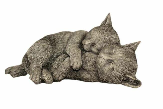 Kotek gipsowy kocurki figurka kotków